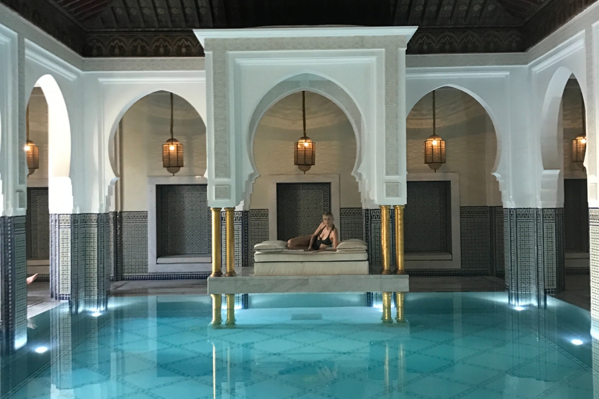 Mamounia Hotel pool by Jennifer Chase v2