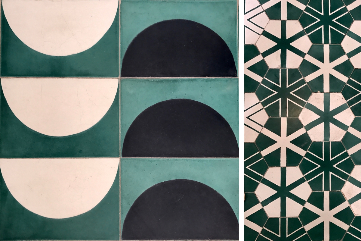 Popham Design tile in Marrakesh by Angela Dansby